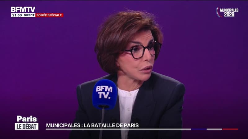 Municipales à Paris: "Si vous ne pouvez rien faire contre l'insécurité M.Grégoire, il ne faut pas vous présenter", estime Rachida Dati