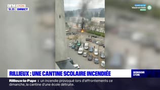 Rillieux : Une cantine scolaire incendiée