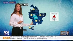 Météo à Lyon ce 13 janvier: un temps calme et sec, jusqu'à 10°C