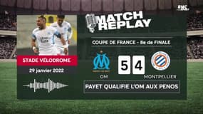 OM 5 tàb 4 Montpellier : La séance des tirs au but avec les commentaires RMC