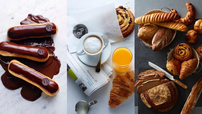 Eclairs, croissants, baguettes de pain... La chaîne coréenne Paris Baguette rêve d'être le Starbucks de la boulangerie.