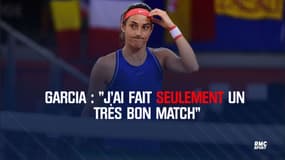 Garcia : "J'ai fait seulement un très bon match"