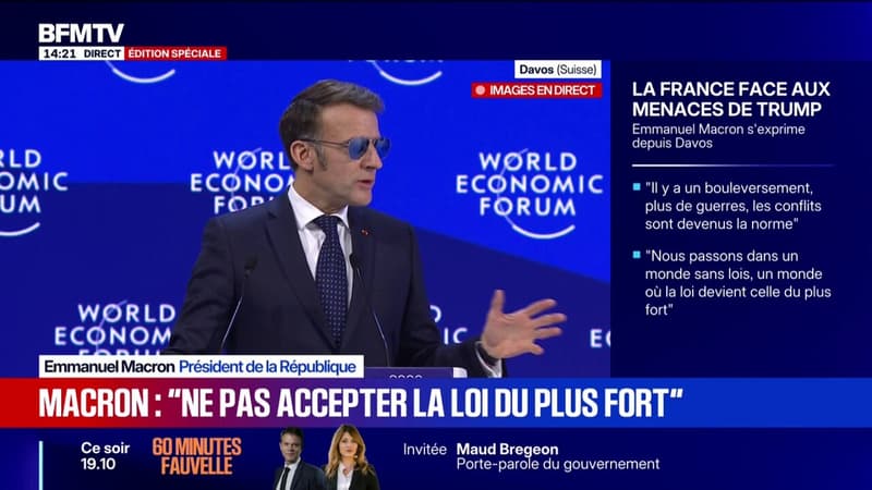 "La France et l'Europe sont attachées aux Nations unies", rappelle Emmanuel Macron