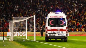 Une ambulance en Turquie le 27 novembre 2022