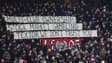 La banderole des supporters de Crystal Palace contre John Textor