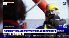 SOS Méditerranée porte secours à 244 migrants