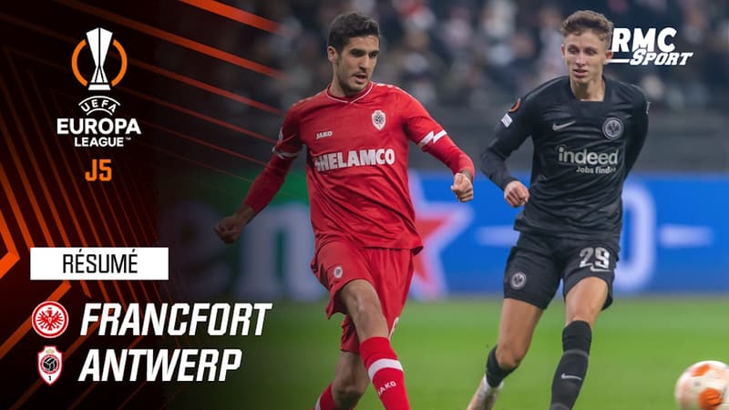 Résumé : Eintracht Francfort 2-2 Anwtwerp - Ligue Europa (J5)