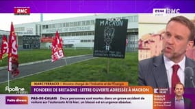Fonderie de Bretagne : "L'Etat a fait sa part du travail", indique Marc Ferracci