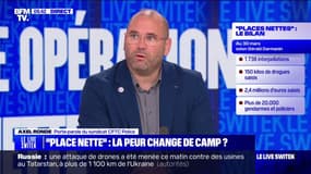 Axel Ronde (porte-parole de CFTC Police), sur les opérations "place nette": "On a déstabilisé le trafic de drogue dans notre pays" 