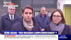 5ème vague: selon Gabriel Attal, "l'objectif" du gouvernement est de permettre "aux Français de passer Noël ensemble"