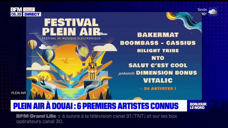 Bakermat, NTO... Le festival Plein Air de Douai dévoile ses premiers noms