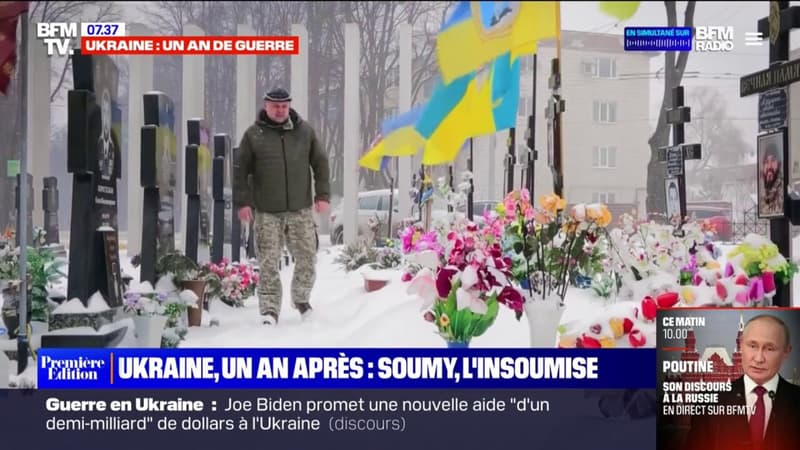 Guerre en Ukraine: la ville de Soumy, symbole de la résistance civile contre les Russes