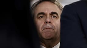 (Ancien ministre de Jacques Chirac et Nicoals Sarkozy, Xavier Bertrand, 59 ans, phtographié le 8 février 2024, est président de la région Hauts-de-France