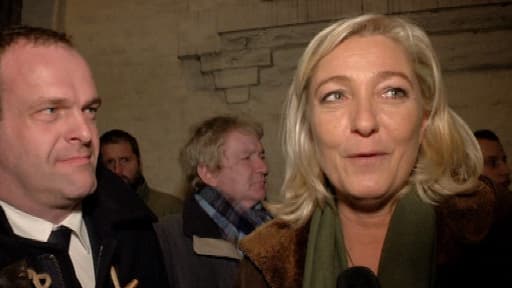 Steve Briois et Marine Le Pen