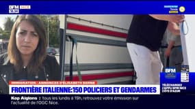 Frontière italienne: les renforts policiers annoncés par Borne bien accueillis par les syndicats