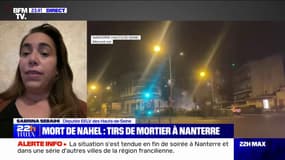 Tensions à Nanterre: "Cette colère, c'est plusieurs années de sentiment de traitement différencié pour ces quartiers populaires", estime Sabrina Sebaihi (EELV)