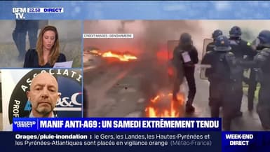 Manif anti-A69: un samedi extrêmement tendu - 08/06