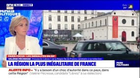 Inégalités en Île-de-France: "Ce n'est pas une fatalité mais le chemin à parcourir est très important", d'après Valérie Pécresse