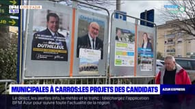 Municipales à Carros: le projet des candidats