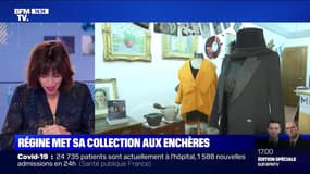 Régine met sa collection en vente aux enchères