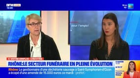 C votre emploi du mercredi 30 octobre 2024 - Rhône, le secteur funéraire en pleine évolution