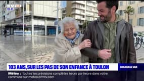 À 103 ans, elle retourne sur les pas de son enfance à Toulon