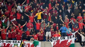 Les supporters du Pays de Galles