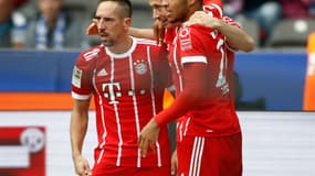 Franck Ribéry et Corentin Tolisso
