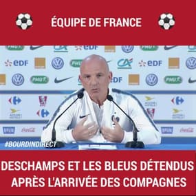 Coupe du Monde: Deschamps et les bleus détendus après l'arrivée des compagnes, selon Guy Stéphan