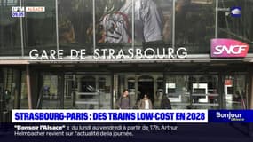 Des trains à petits prix entre Strasbourg et Paris en 2028