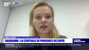 Occupation de la centrale à charbon de Gardanne par des salariés: Camille Jaffrelo, responsable communication Gazel Energie, attend "un retour à la normale pour pouvoir discuter" 