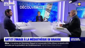 Côte d'Azur Découvertes du jeudi 9 mars 2023 - Art et l'image à la médiathèque de Grasse