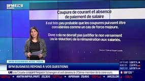 BFM Business avec vous : Coupure de courant et absence de paiement de salaire - 02/01