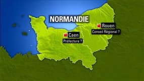 Capitale de la région Normandie: le gouvernement privilégierait Caen à Rouen