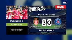 Monaco 3-0 PSG : Paris sombre sur le Rocher, 3e défaite de rang à l’extérieur en L1 ! (avec les commentaire RMC)