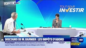 discours de Michel Barnier : les impôts d'abord