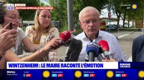 Incendie à Wintzenheim: le maire a échangé avec des familles de victimes