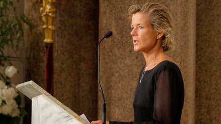 La fille du sénateur Edward Kennedy, Kara Kennedy Allen (ici lors des obsèques de son père en août 2009) est décédée vendredi soir à l'âge de 51 ans. Selon son frère Patrick, cité par les médias, elle a succombé à une crise cardiaque. /Photo d'archives/RE