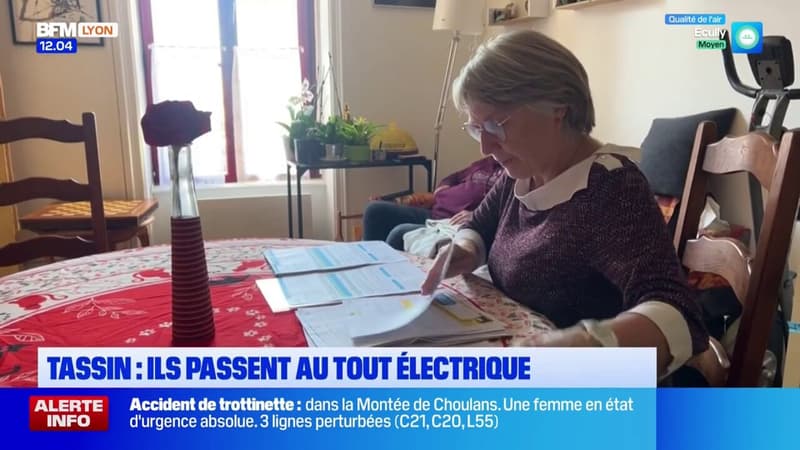 Tassin-la-Demi-Lune: certains habitants passent au tout électrique