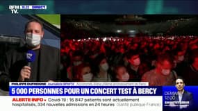 Un concert-test réunit 5000 personnes à l'Accor Arena de Paris