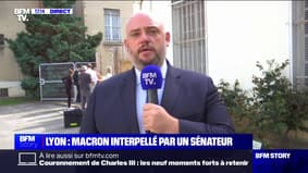 Emmanuel Macron à Lyon: "Les habitants de notre ville auraient aimé assister à cet hommage, qui malheureusement a eu lieu sous cloche" regrette Thomas Dossus (EELV)