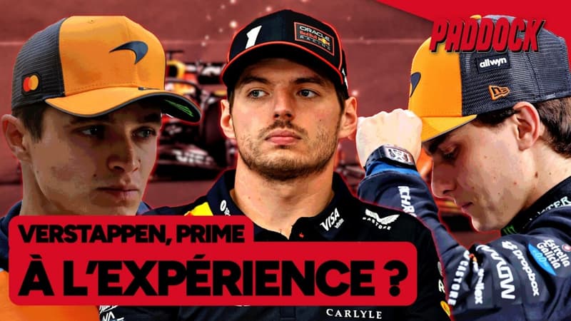 F1 : Verstappen, prime Ã  l'expÃ©rience ?
