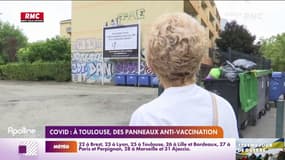 Covid-19 : les panneaux anti-vaccination se multiplient à Toulouse
