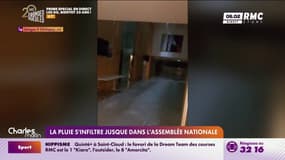 Kirk: la pluie s'infiltre jusque dans l'Assemblée nationale 
