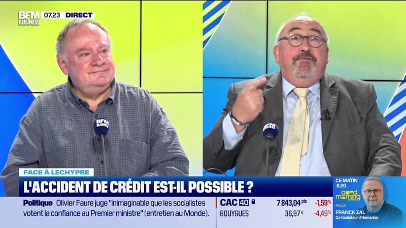 Emmanuel Lechypre face à Jean-Marc Daniel : L'accident de crédit est-il possible ? - 26/08
