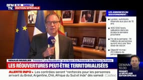 Renaud Muselier, président LR de la région Sud: "On a pris du retard" sur la vaccination