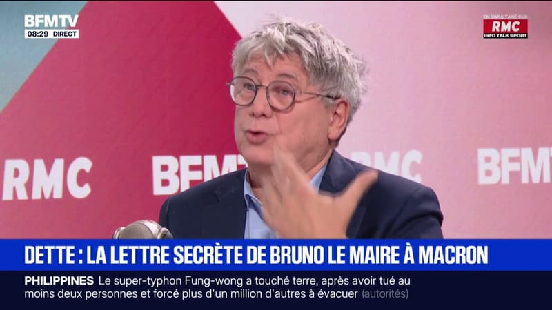 Lettre secrète de Bruno Lemaire à Emmanuel Macron sur les dérives des comptes publics: "J'avais connaissance de cette lettre", déclare Eric Coquerel