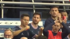 La réaction de Messi sur le but d'Icardi