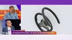C'EST DÉJÀ DEMAIN - Pour lutter contre l'alcool au volant, une start-up française développe un volant éthylotest