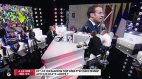 Emmanuel Macron face aux Gilets jaunes ? "Mais qui sont les Gilets jaunes ? C’est un mouvement protéiforme où le dialogue est difficile !" David Dickens.
